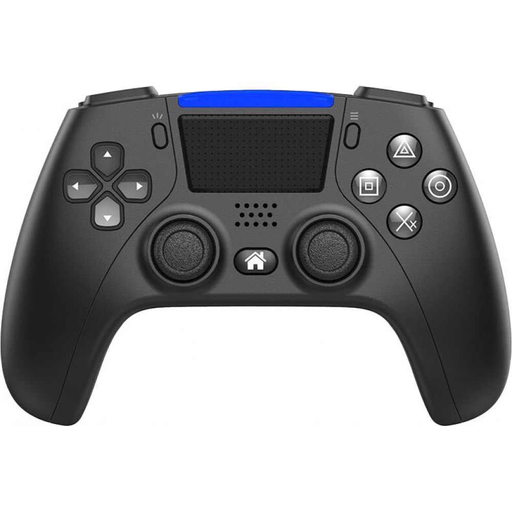P-02 Bluetooth-Controller für PS4, PC und Android - Schwarz