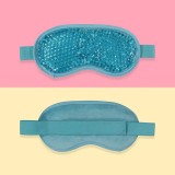 Masque chaud froid yeux anti fatigue et migraine ophtalmique - Bleu