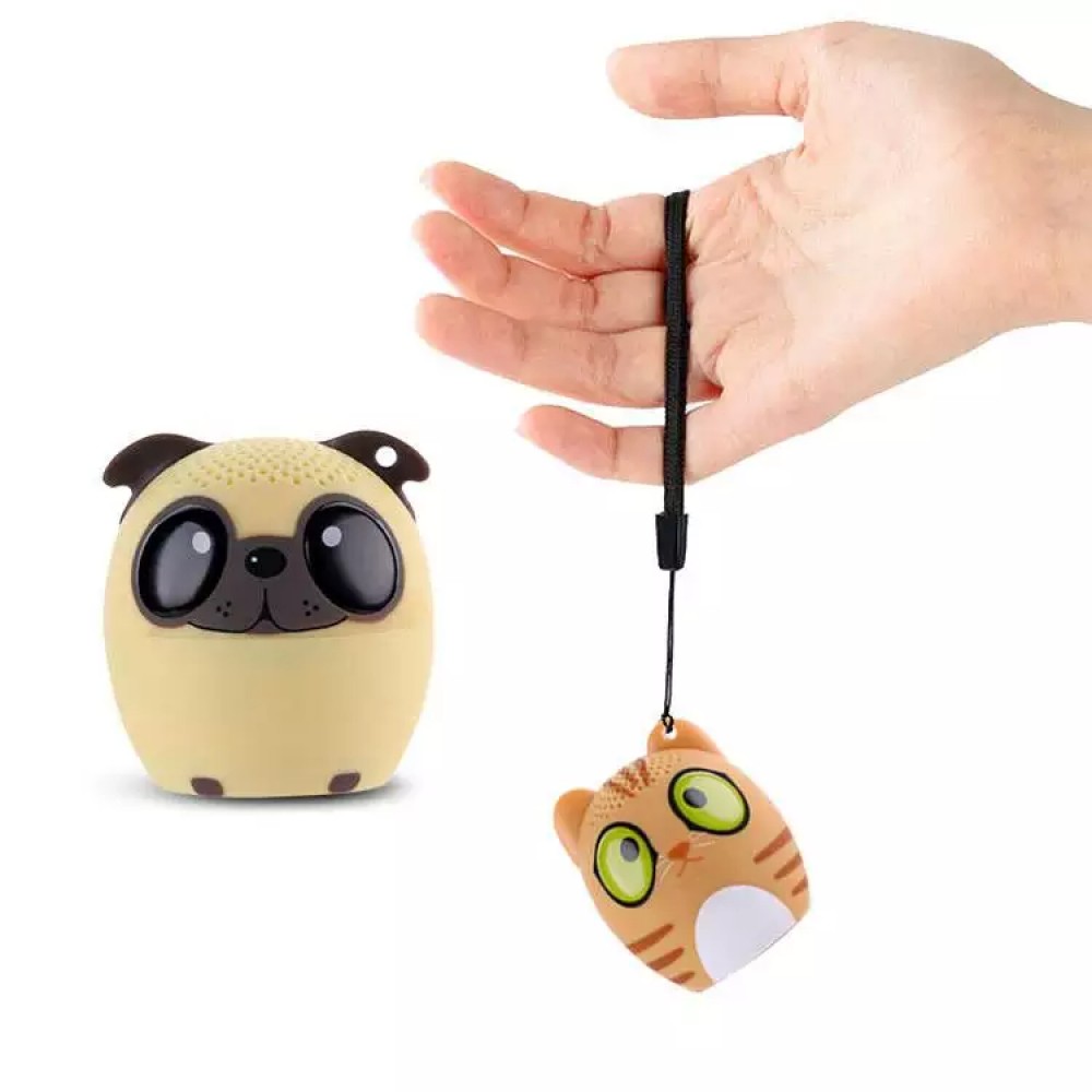 Mini enceinte speaker portable légère avec Bluetooth sans fil en forme d’animal - Chat