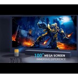 Mini vidéoprojecteur LED YT400 Projecteur 1080p multimédia beamer