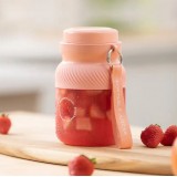 Mixeur portable à batterie Smoothie Maker grande capacité 1L portable avec dragonne - Rose