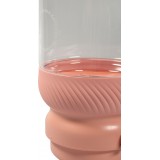 Mixeur portable à batterie Smoothie Maker grande capacité 1L portable avec dragonne - Rose