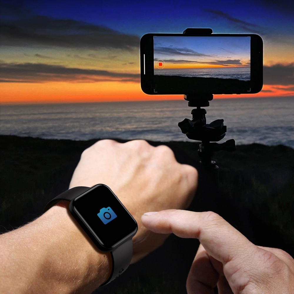 Choetech WT001 Smartwatch Bluetooth 5.0 IP67 wasserdicht - Multifunktionale Sportuhr mit Anrufbeantwortung - Schwarz