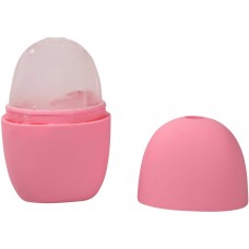 Ice Face Roller Kryotherapie aus Silikon für Anti-Aging- und Ermüdungsmassage - Rosa