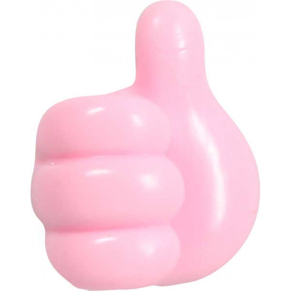Witzige Silikon Kabel Organizer Thumbs-Up für Ladekabel, Schlüssel u.m. - Rosa