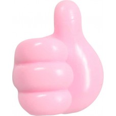 Witzige Silikon Kabel Organizer Thumbs-Up für Ladekabel, Schlüssel u.m. - Rosa