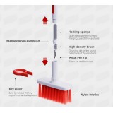 5 in 1 Tastatur und AirPods Reinigungs Werkzeug - Weiss - Rot