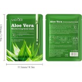 8er Pack Aloe Vera Tuchmasken feuchtigkeitsspendend und straffend mit Hyalurons&auml;ure alkoholfrei