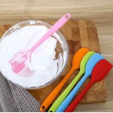 Petite spatule en silicone souple - Spatule de cuisine résistante à la chaleur pour pâtisserie - Vert