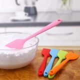 Petite spatule en silicone souple - Spatule de cuisine résistante à la chaleur pour pâtisserie - Vert