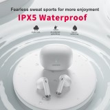 PhoneLook Pods 2 - Kabellose TWS Bluetooth 5.3 In-Ear Kopfhörer ENC Headset + Lade Case - Weiss