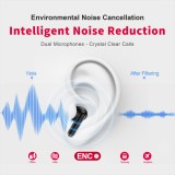 PhoneLook Pods 2 - Kabellose TWS Bluetooth 5.3 In-Ear Kopfhörer ENC Headset + Lade Case - Schwarz
