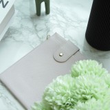 Elegante universelle Smartphone Umhängetasche aus veganem Leder inkl. Umhängegurt aus Leder (vegan) - Hellviolett