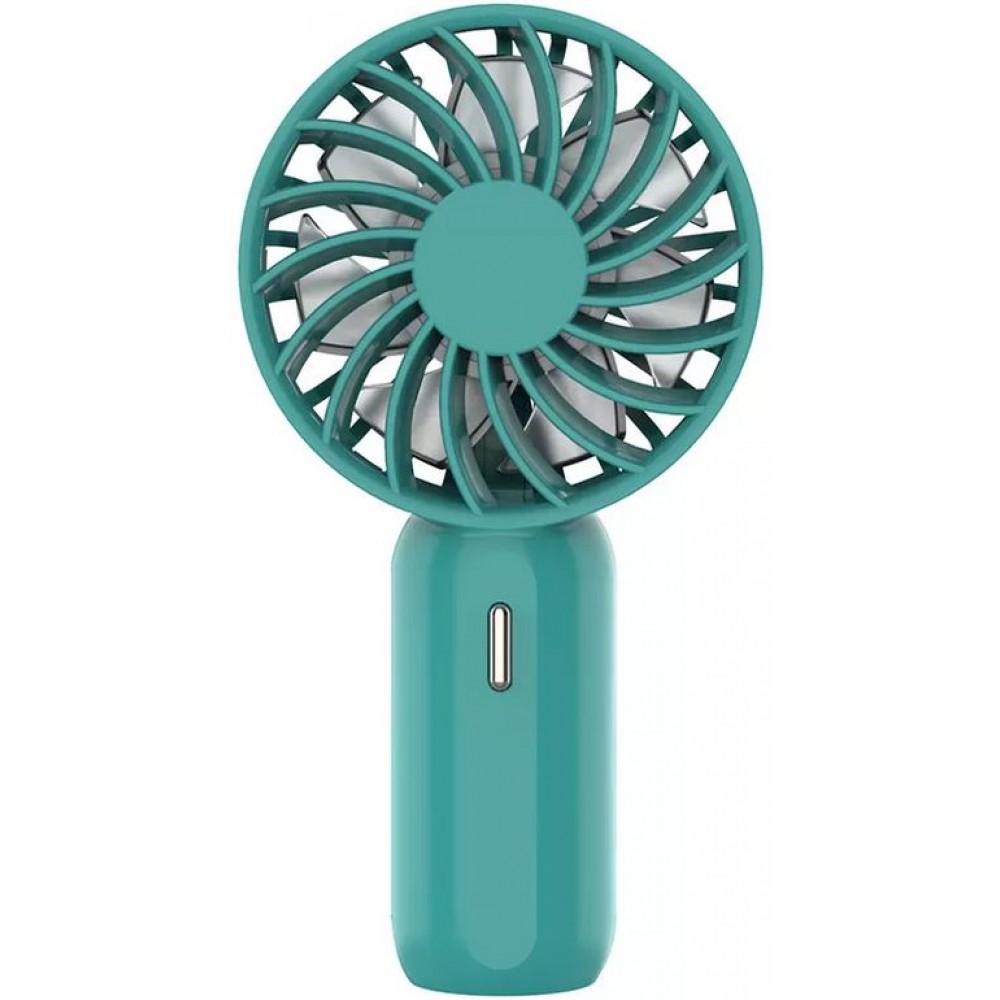 Pocket mini ventilateur à main pour les déplacements - puissance réglable à  3 niveaux avec accu - Vert foncé