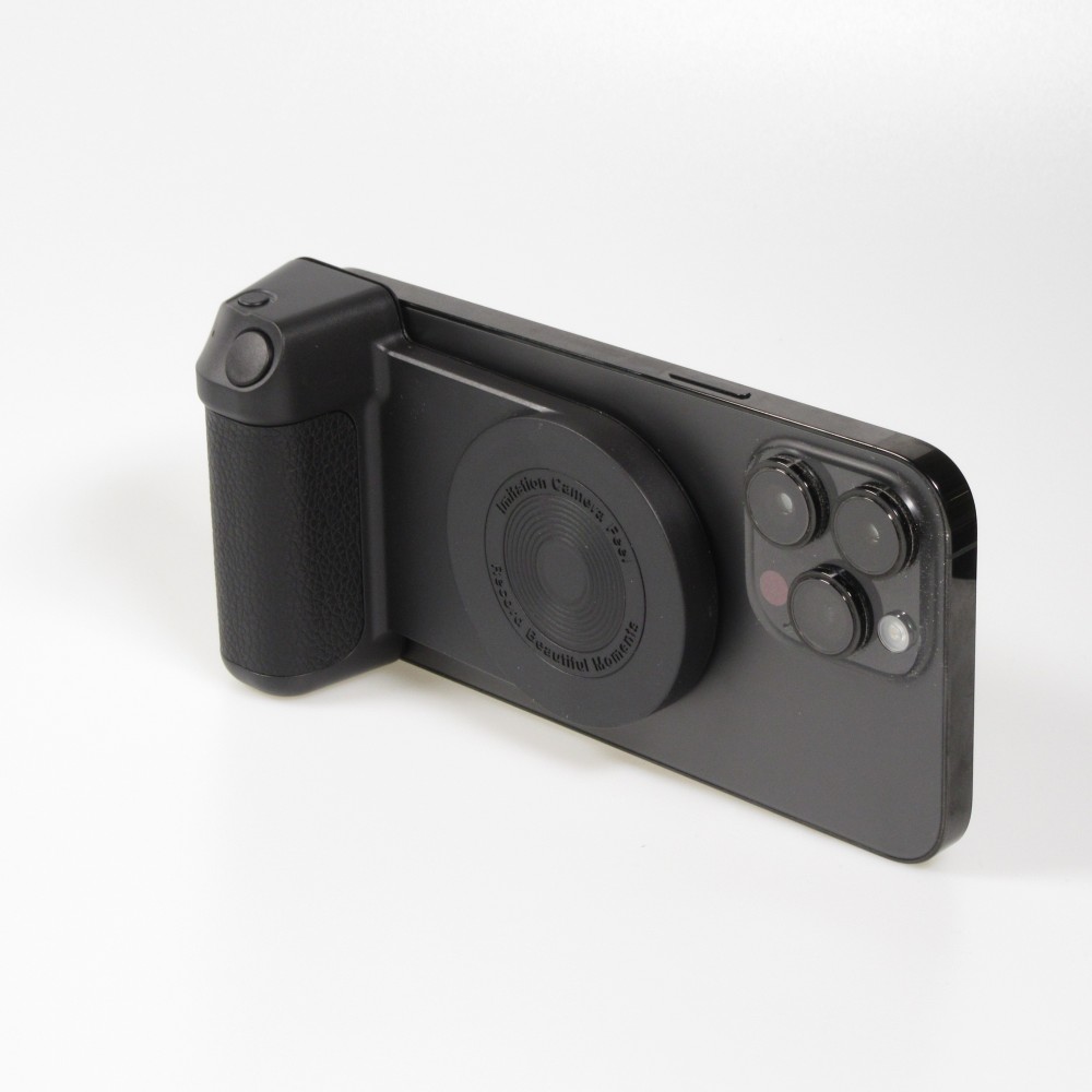 MagSafe iPhone Kameragriff mit Bluetooth-Auslöser - Schwarz