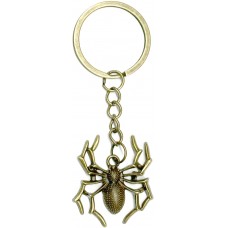 Lustiger universal Halloween Schlüsselanhänger Spinne