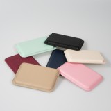 MagSafe Magnetkartenhalter aus veganem Leder mit starken Magneten - Beige