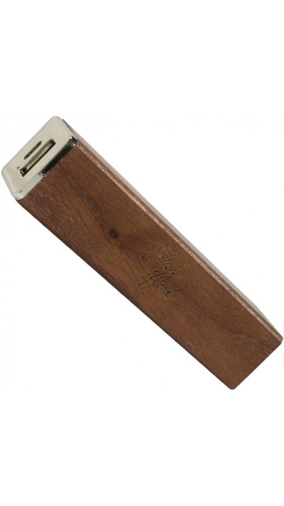 Power Bank Eleven Wood externe Batterie 3000mAh Echtholz - Walnut