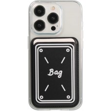 Premium magnetischer Kartenhalter mit starker Haftung - Kompatibel mit Apple MagSafe  - Design nr 14