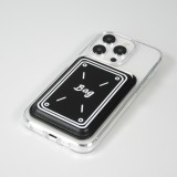 Premium magnetischer Kartenhalter mit starker Haftung - Kompatibel mit Apple MagSafe  - Design nr 14