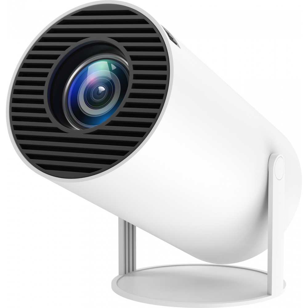 Projektor HY300 Pro LED Smart Home Theater HD Android interface - Beamer HDMI + USB + Wifi Screen Mirroring - Weiss