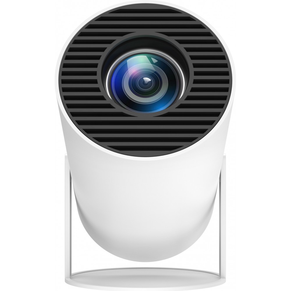 Projektor HY300 Pro LED Smart Home Theater HD Android interface - Beamer HDMI + USB + Wifi Screen Mirroring - Weiss