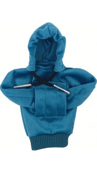 Universeller und dekorativer Mode-Kaputzenpullover - Jacke f&uuml;r Gangschalter im Fahrzeug - Blau