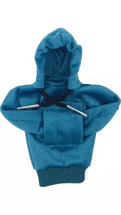 Universeller und dekorativer Mode-Kaputzenpullover - Jacke f&uuml;r Gangschalter im Fahrzeug - Blau