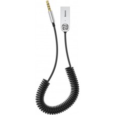 Baseus BA01 Bluetooth 5.0 KFZ Audioempfänger AUX Kabel Adapter für Audiogerät - Schwarz