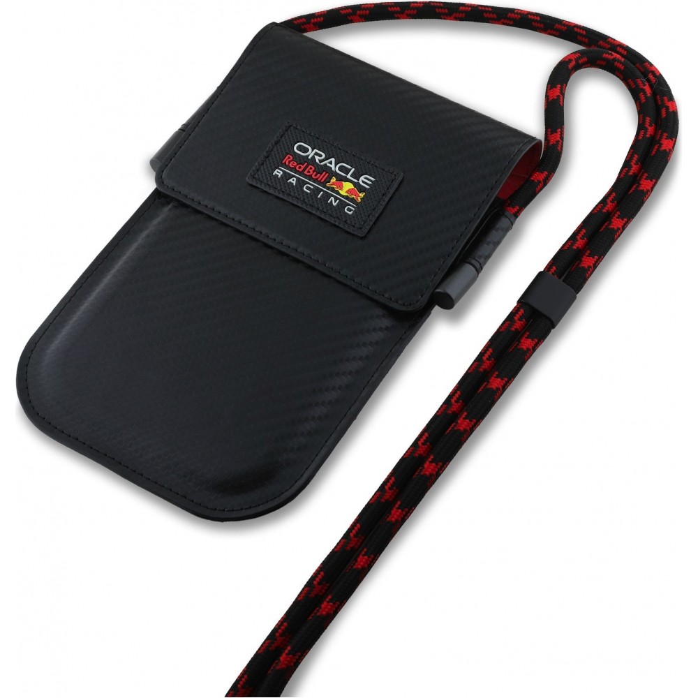 Red Bull Racing Universal Carbon Look Tasche - Schwarz