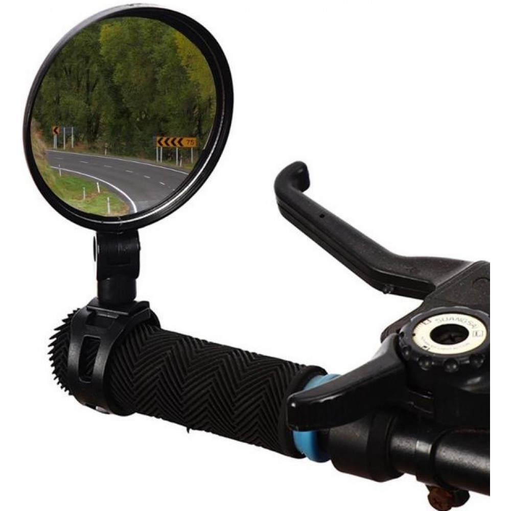 Rétroviseur universel pivotant pour vélos & bikes - volant accessoire (1pc)