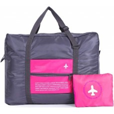 Faltbare und wasserfeste Reisebegleiter-Tasche mit 32L Füllvolumen - Rosa