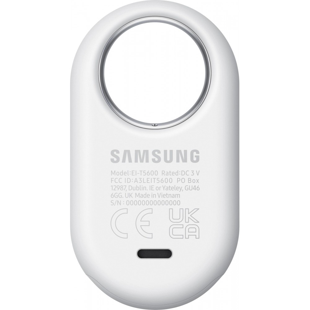 Samsung SmartTag2 localisateur intelligent d'objets / Keyfinder Bluetooth - Blanc