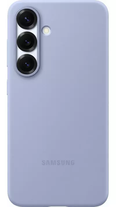 Galaxy S25 Case Hülle - Samsung Original Silikon - Hellblau