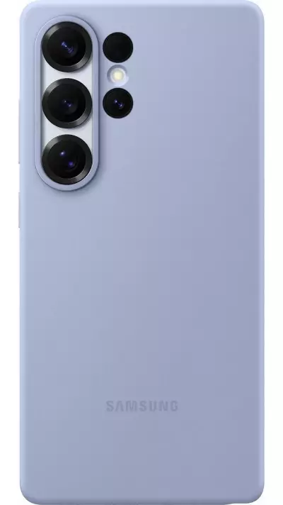 Galaxy S25 Ultra Case H&uuml;lle - Samsung Original Silikonh&uuml;lle - Hellblau