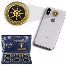 Set de 6 pastilles patch autocollant anti-ondes et antiradiations pour téléphone