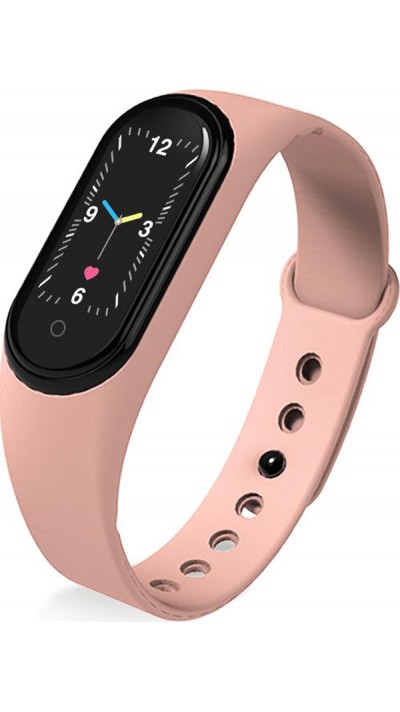 Active Fitness Tracker M5 - Intelligentes Sportarmband Smart Watch Bluetooth - Rosa