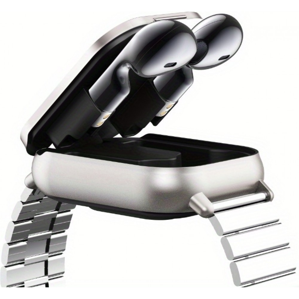 GeiLiVity TWS Ohrh&ouml;rer Smartwatch Sport Tracker Musikspiel Nachrichtenanzeige USB Aufladung