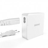 GaN 100W Dudao Ladestation mit 2x USB-C und 2x USB-A - Weiss