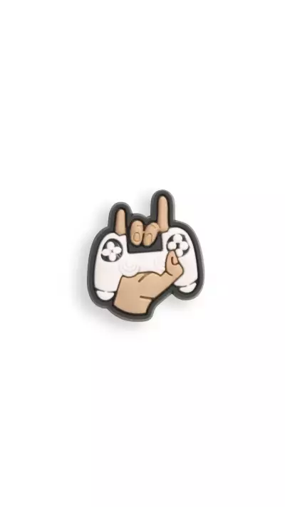 3D-Schmuck Charm für Silikonhülle mit Löcher im Crocs-Stil - Rock Gaming