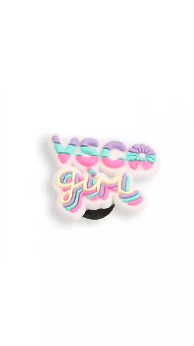 3D-Schmuck Charm für Silikonhülle mit Löcher im Crocs-Stil - VSCO Girl