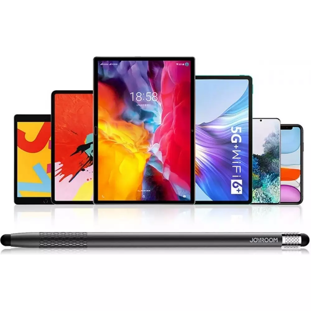 Joyroom passiver Stylus Stift für Smartphone Tablet JR-DR01 - Schwarz