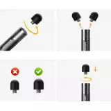 Joyroom passiver Stylus Stift für Smartphone Tablet JR-DR01 - Schwarz