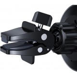 Support Magnétique Voiture Chargeur Inductif Qi 15W Compatible MagSafe pour iPhone JR-ZS240 - Noir