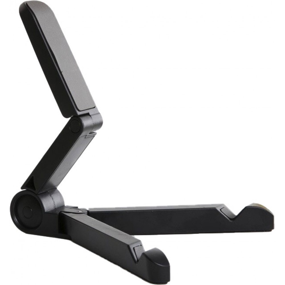 Klappbare Universal-Telefonhalterung für Tablet, verstellbares Schreibtischstativ - Schwarz