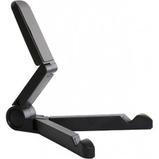 Klappbare Universal-Telefonhalterung für Tablet, verstellbares Schreibtischstativ - Schwarz
