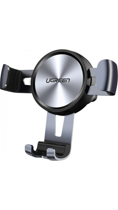 Ugreen Auto Gravity Halter für Luftzuluftventilationsgitter Smartphone Halterung - Grau