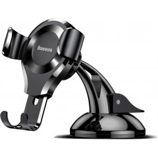 Baseus Osculum SUYL-XP01 Universeller Handyhalter für Auto - Windschutzscheibe oder Armaturenbrett - Schwarz