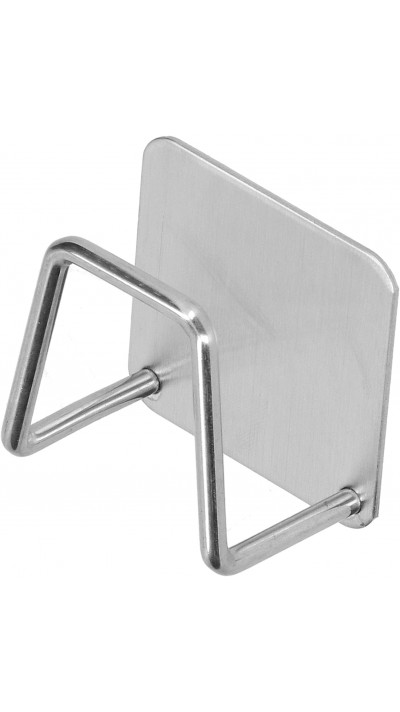 Edelstahl Schwamm- und Geschirrhalter für Spülbecken, Küche & Badezimmer - Silber
