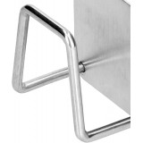 Edelstahl Schwamm- und Geschirrhalter für Spülbecken, Küche & Badezimmer - Silber